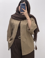 شومیز لینن جیب پاگن