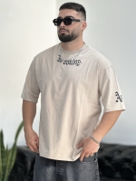 تیشرت پنبه BROOKS کِرِم خاکی