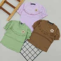 تیشرت دخترانه گل