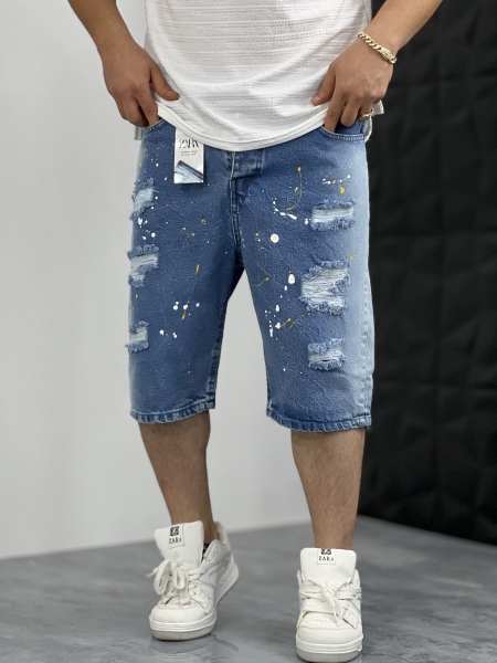 شلوارک جین Balenciaga کد 16