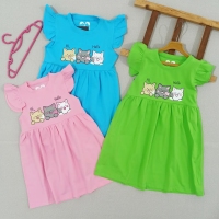 پیراهن دخترانه سه گربه