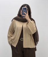 شومیز بیسیک خطی لینن