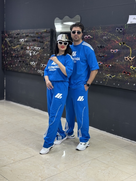 ست تیشرت و اسلش بگ