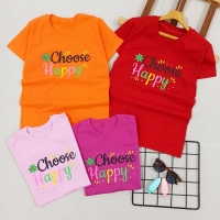 تیشرت دخترانه هپی