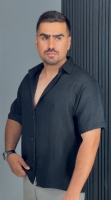 پیراهن لش باکسی مشکی