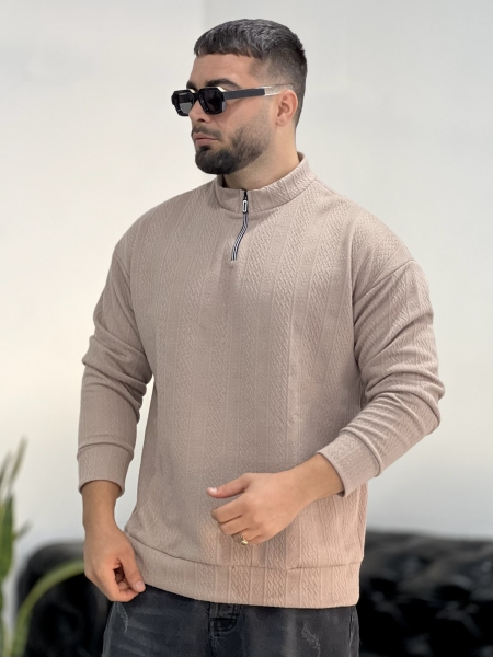 دورس نیم زیپ Marakech نسکافه ای