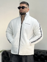 کاپشن Balenciaga سفید نواربغل