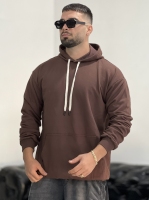 هودی 3نخ پنبه RIKO قهوه ای 799