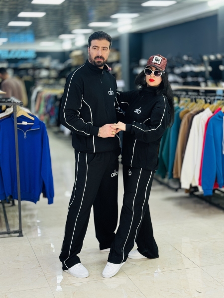 ست سویشرت شلوار alo(رنگ موکا)