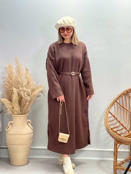 پیراهن بافت میله ای