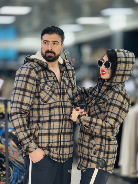 کاپشن پشمی داخل خز
