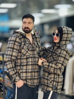 کاپشن پشمی داخل خز