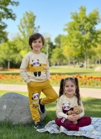 بلوزشلوار طرح پاندا