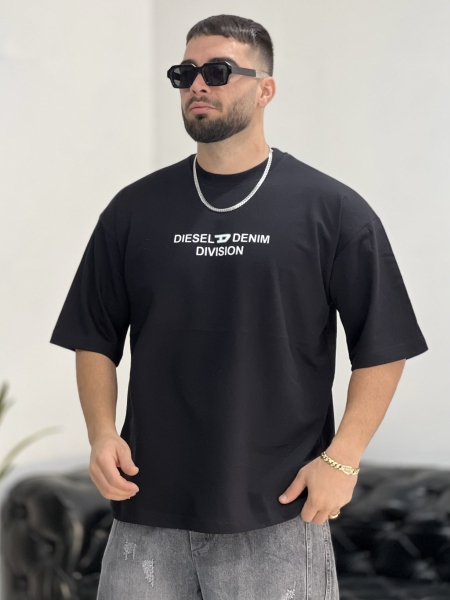 تیشرت 2نخ DIESEL مشکی H
