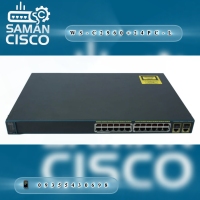 سوئیچ سیسکو مدل WS-C2960+24PC-L (استوک. Refurbished)