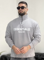نیم زیپ 3نخ Essentials طوسی H