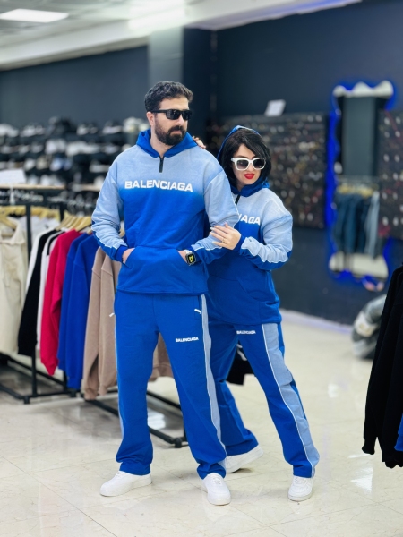 ست هودی نیم زیپ و شلوار