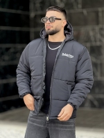 کاپشن Balenciaga کلاهدار مشکی