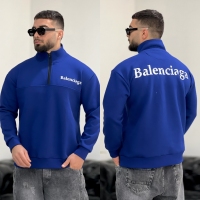 نیم زیپ Balenciaga آبی نفتی H