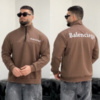 نیم زیپ Balenciaga قهوه ای H