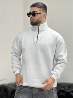 نیم زیپ Calvin طوسی روشن H
