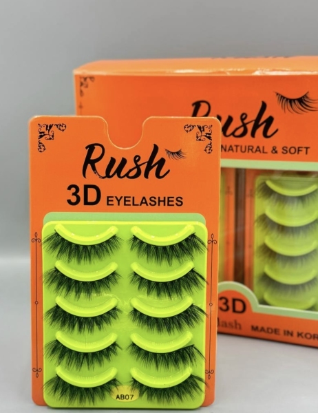 مژه 5 جفتی (مژه مصنوعی )برند راش Rush