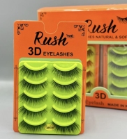 مژه 5 جفتی(مژه مصنوعی) برند راش Rush