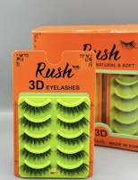 مژه 5 جفتی (مژه مصنوعی )برند راش Rush