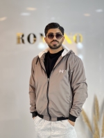 سویشرت داخل بره ای ضخیم J خاکی