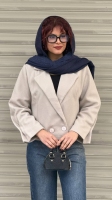 کراپ روناک سر آستین دکمه