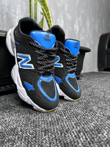 کتونی new balance مشکی آبی کد16721