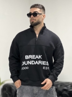 نیم زیپ 3نخ Break مشکی H