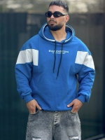 هودی 3نخ Master آبی