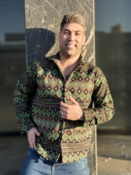 پیراهن پشمی گرم بالا (تخفیف روز مرد)