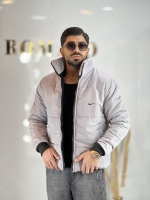 کاپشن ضدآب ضخیم Pat طوسی