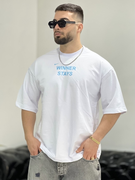 تیشرت 2نخ Winner سفید