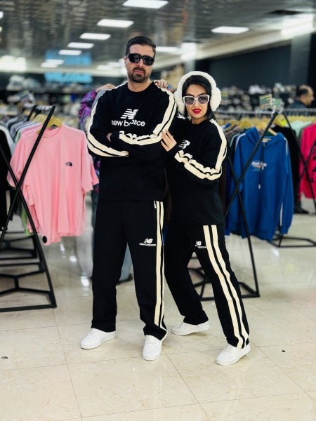 ست دورس و اسلش بغل کنفی پارچه صمانتی