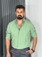 پیراهن دوشین مردانه رنگ سبز روشن