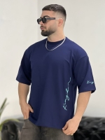 تیشرت 2نخ King سرمه ای