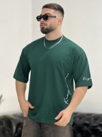 تیشرت 2نخ King سبز