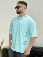 تیشرت 2نخ King آسمانی