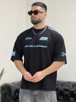 تیشرت 2نخ Race مشکی