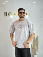 تیشرت دورس سنگشور Zara طوسی
