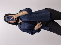 شومیز ساتن زبرا
