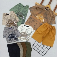 بلوز شلوار طرح ماشین