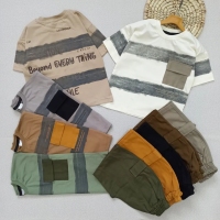 بلوز شلوارک جیب دار