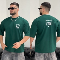 تیشرت 2نخ Just سبز