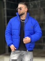 کاپشن باکسی North آبی