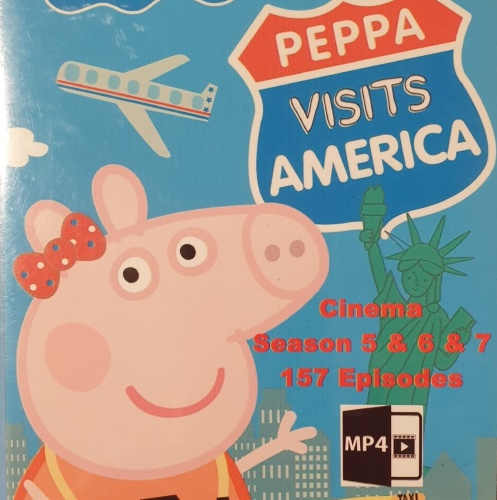 دی وی دی پپاپیگ Peppa Pig فصل 5 و 6 و 7 و سینمایی پپا MP4