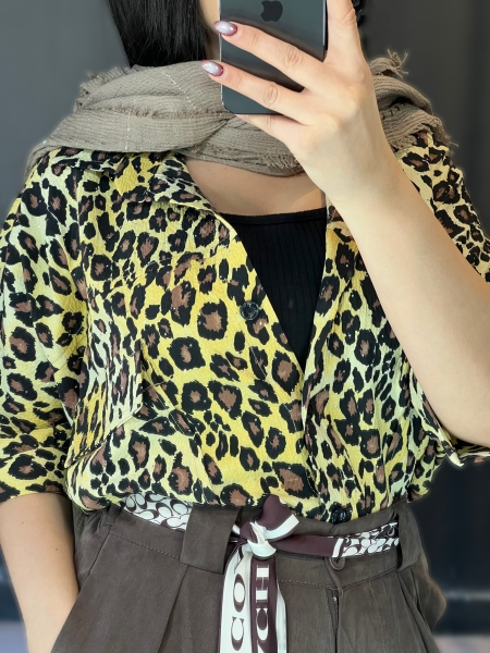 شومیز پلنگی